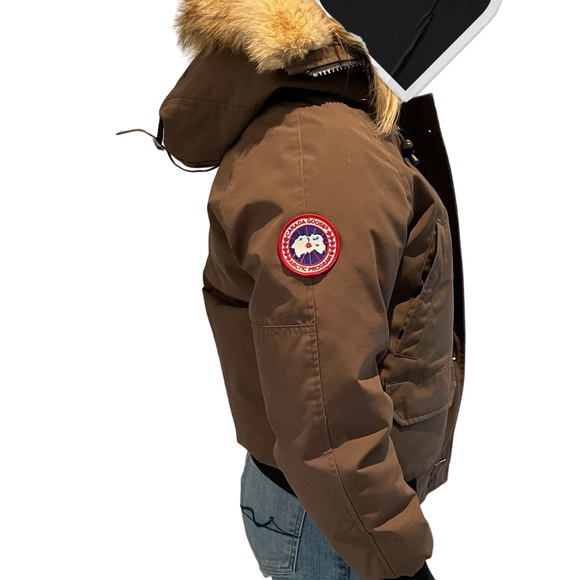 Women’s Canada Goose Chilliwack Bomber Heritage - Brown - Picture 3 of 8